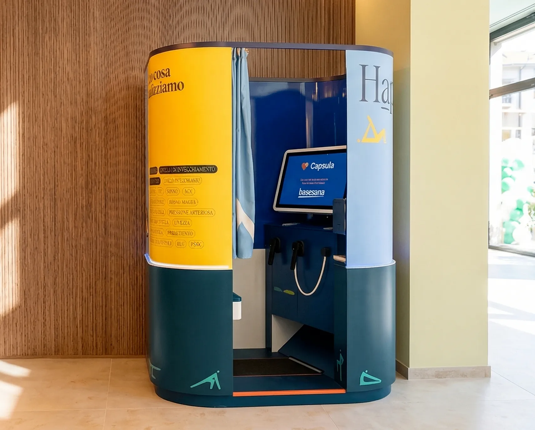 Capsula Health Pod - dispositivo per la personometria